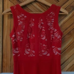 SOLD Red Dress with slit